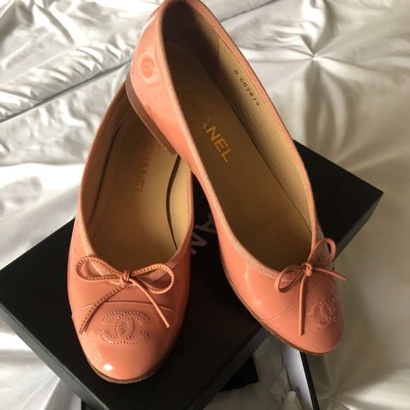 CHANEL Shoes - Blush pink(rose) ballet flats